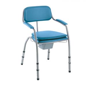 sedia wc fissa azzurra