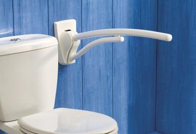 MSV 450Y28 Sgabello Da Bagno Pieghevole Con 4 Gambe – Seduta Concava Regolabile In Altezza (38-47 Cm) – Capacità 100 Kg